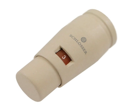 Schlosser термостатические головки MINI M30x1,5 SH Ral 9001