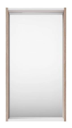 Зеркало ASB-Mebel Адель 40 Белый/Дуб Сонома