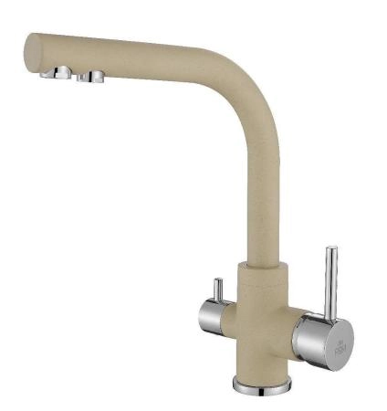 Смеситель для кухни Paulmark ESSEN, шампань, 213011-428