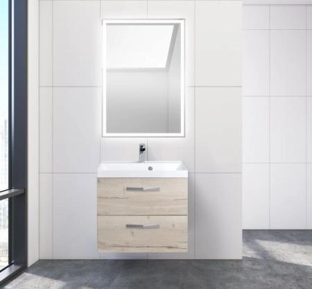 Тумба под раковину Belbagno AURORA Rovere Nebrasca Nature подвесная AURORA-600-2C-SO-RNN