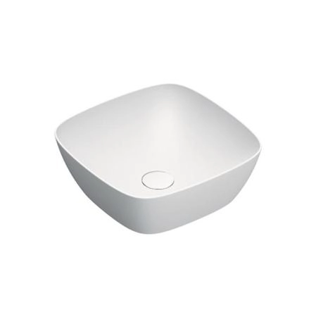 Catalano Alvea Раковина 40x40см накладная, без отв., цвет: белый матовый
