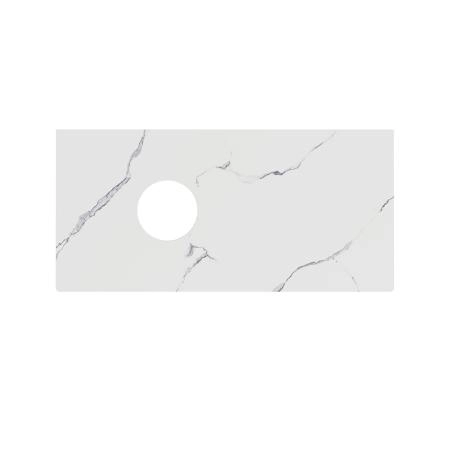 Столешница Kerama Marazzi ICONICO ИКОНИКО CO5.SG50008220R\100 Монте Тиберио 100 см, белая матовая, без отверстия под смеситель
