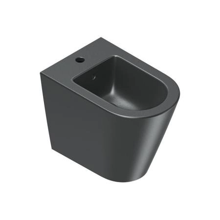 Catalano Zero Биде напольное 55x35см, с 1 отв., цвет: черный матовый