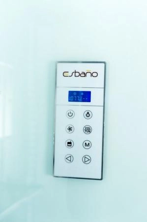 Душевая кабина Esbano 115x85 матовое стекло ESKL115CRR