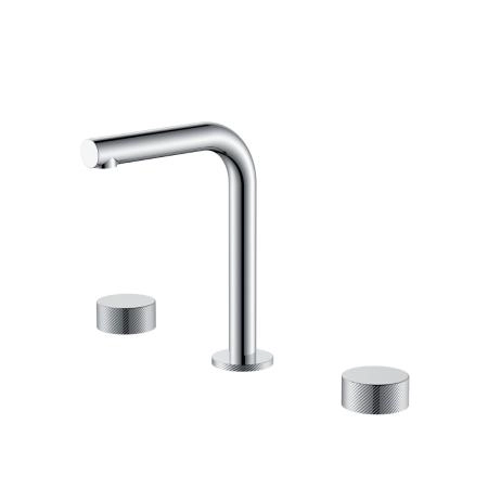 Смеситель на столешницу Boheme STICK SPIRALE на 3 отв. CHROME 152-CR.4
