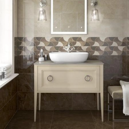 Раковина Kerama Marazzi PLAZA ПЛАЗА PLR.wb.60.1 накладная 60, белая глянцевая