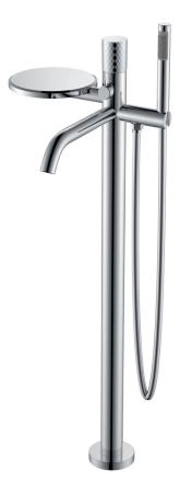 Смеситель STICK Boheme напольный CHROME DIAMOND CHROME 129-CRCR