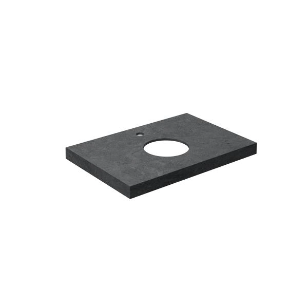Столешница Kerama Marazzi CANALETTO КАНАЛЕТТО CN70.DL501320R Столешница из керамогранита Роверелла 70x48, темно-серая