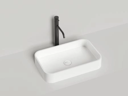 Раковина Salini CALLISTA 01 S-Sense глянцевая 55x35 1101104G накладная