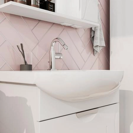 Тумба для ванной Volna Adel 60.2Y напольная (Балтика) раковина отдельно