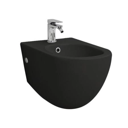 Artceram FILE 2.0  Биде подвесное 36х52 см, с креплениями, с 1 отв под смеситель, цвет: черный