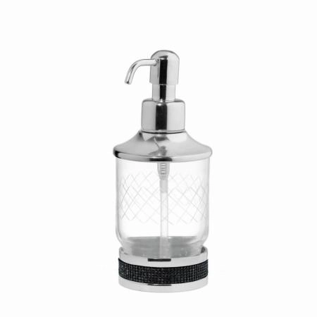 Настольный Диспенсер Boheme ROYALE CRISTAL BLACK ХРОМ 10929-ROYALE-CR-B