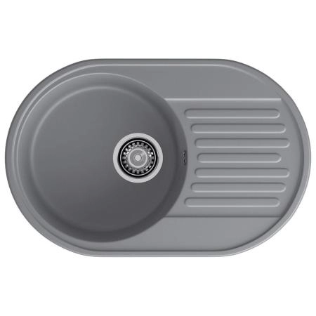 Кухонная мойка GranFest QUARZ 18, темно-серый