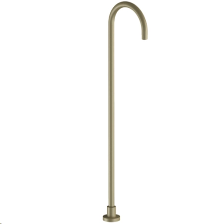 См.50 P6 9350 Fantini излив для ванны, цвет Matt British Gold PVD