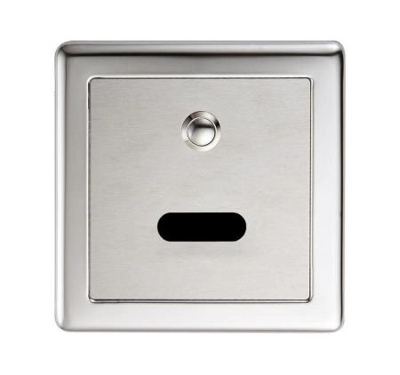 Смывное устройство для писсуара сенсорное beWash Photocell BWAM0UR302 (скрытый монтаж), цвет - нержавеющая сталь, 220В/6В