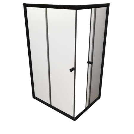 Поддон к душевому углу Дрим 90х110 (правое исполнение, прямоугольный поддон на раме-подставке с устройством слива)