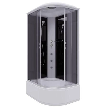 Душевая кабина Niagara NG-2510-14LG 1200х800х2150 высокий поддон 40см стекло тонированное