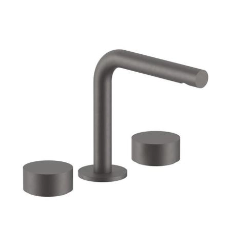 Fantini AF/21 Смеситель для раковины, 3 отв., излив: 15.5 см, цвет: Matt Gun Metal PVD