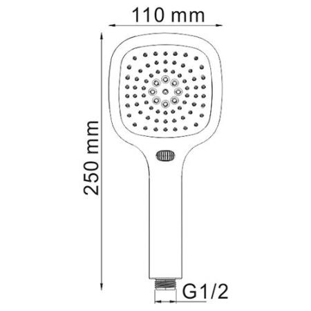 Лейка Wasserkraft A065 3-функциональная