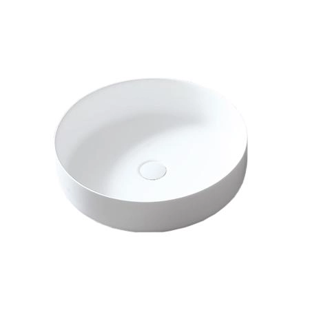 Раковина Vincea VBS-6S16MW, 450*450*130, накладная, цвет белый матовый искусственный камень