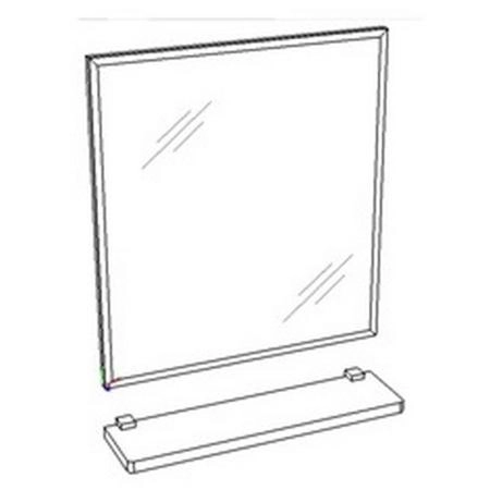 Зеркало с полкой Corozo Мирэль 60