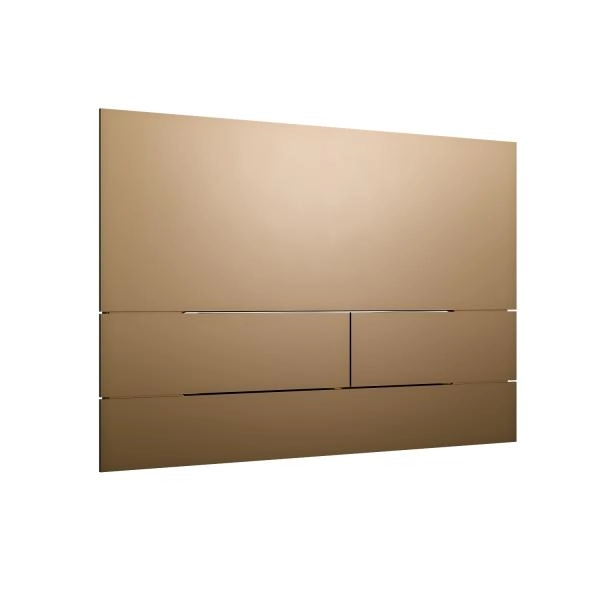Кнопка смыва KNOTLOR DUET BIS109RB, бронза  (серия 1)