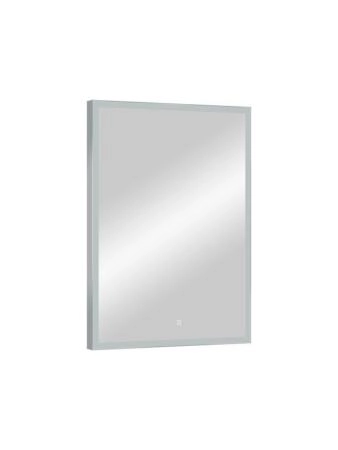 Зеркало Континент Frame Silver LED 600х800 ЗЛП891 с подсветкой