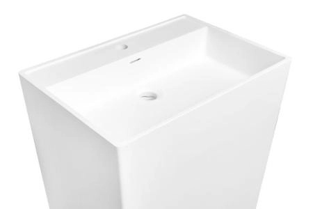 Раковина NT BAGNO NT406 PADOVA 602x425 искусственный камень белый матовый