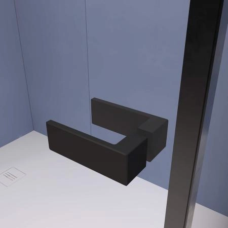 Душевой уголок RGW SV-040B Stilvoll 100x80 Черный матовый матовое