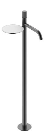Смеситель STICK Boheme напольный для умыв. GUN METAL LINEA 120-GM.3