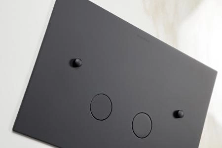 Кнопка для инсталляции латунь Boheme BLACK ультраплоская 647-B