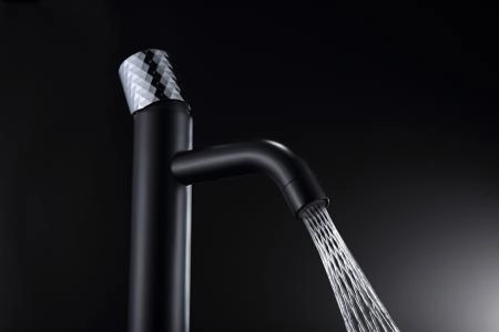 Смеситель STICK Boheme для умыв. низ. BLACK DIAMOND CHROME_Комплект 121-BCR