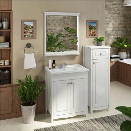 Полуколонна Comforty Тбилиси-40 белый глянец