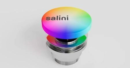 Донный клапан Salini для раковины D 506 покраска по RAL S-Stone матовый 16235RM