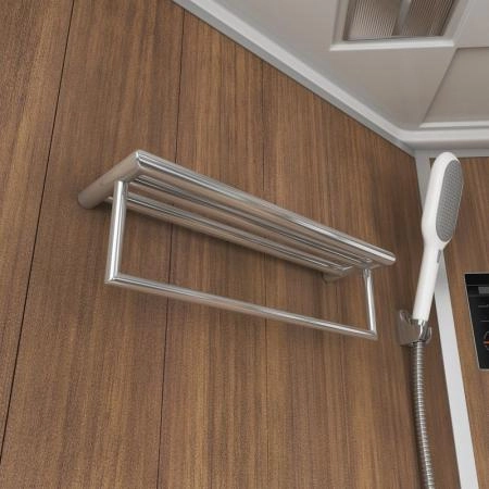 Душевая кабина Niagara Luxe NG-7717WD (1000x1000х2150) низкий поддон стенки ДЕРЕВЯННЫЕ
