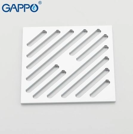 Душевой трап Gappo G81050 хром 100x100мм