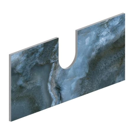 Столешница Kerama Marazzi CONO КОНО COb.SG567502R\56 Ониче синяя (задняя стенка)