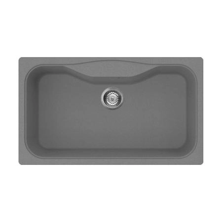 Кухонная мойка Omoikiri Maru 86-GR Tetogranit/leningrad grey 4993574