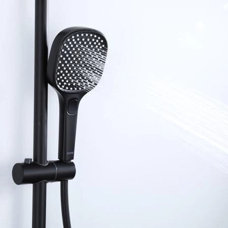 Душевая система GAPPO G2495-16 с термостатом, черный