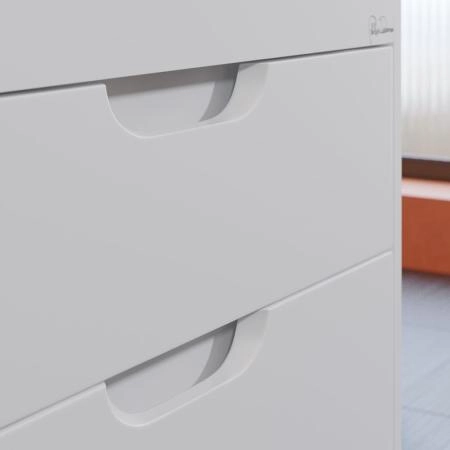 Тумба под раковину для ванной Uperwood Modul 65 см, подвесная, матовая, белая