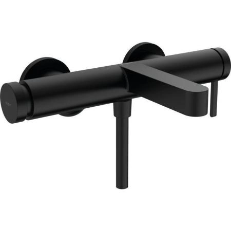 Смеситель Hansgrohe 76420670 Finoris для ванны, с переключателем Select черный матовый