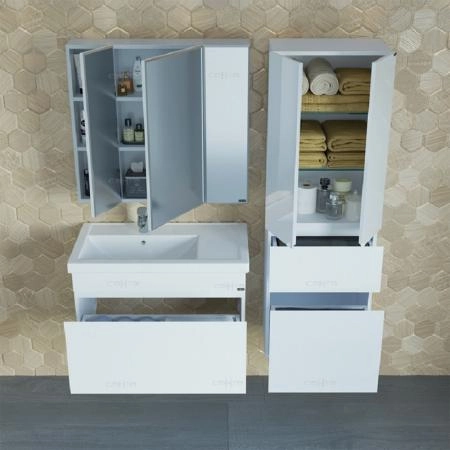 Шкаф подвесной СаНта Марс 50x90 см, 700244