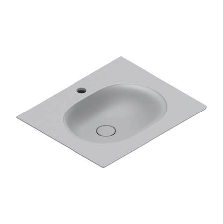 Catalano Sfera Раковина консоль 60x50см, с 1 отв., цвет: Cemento Satinato