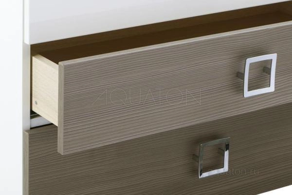 Тумба с раковиной Акватон Стамбул 85 М цвет лиственница