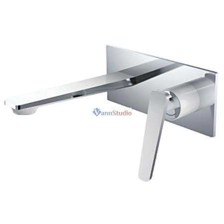 Смеситель для раковины Frap F1058-22 белый хром