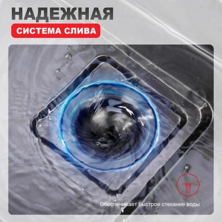 Кухонная мойка RAGLO R702.7246.09, графит