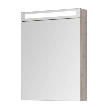 Шкаф-зеркало Dreja MAX 60 с LED-освещением, дуб кантри