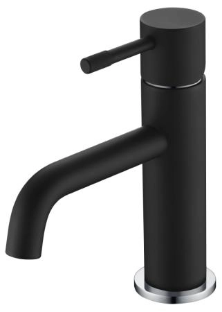 Смеситель для умывальника Boheme Uno. Black Chrome 461-BCR