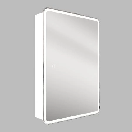 Зеркало Style Line-шкаф Каре 40*80 универсальное с подсветкой, сенсор с диммером на зеркале