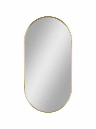 Зеркало Uperwood Next Znext50100g LED 50*100 бесконтактный сенсор золотое